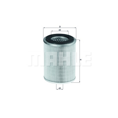 Filtro aria MAHLE ORIGINAL LX 830