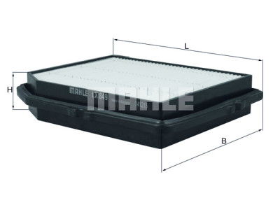 Filtro aria MAHLE ORIGINAL LX 849