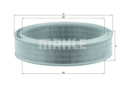 Filtro aria MAHLE ORIGINAL LX 853