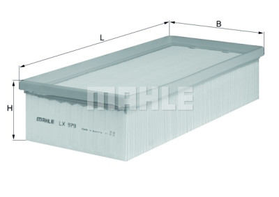 Filtro aria MAHLE ORIGINAL LX 979