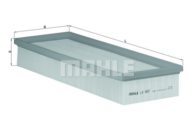 Filtro aria MAHLE ORIGINAL LX 997