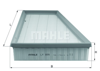 Filtro aria MAHLE ORIGINAL LX 998