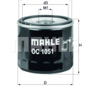 Filtro olio MAHLE ORIGINAL OC 1051