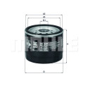Filtro olio MAHLE ORIGINAL OC 239