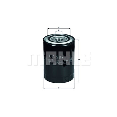 Filtro olio MAHLE ORIGINAL OC 297