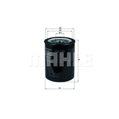 Filtro olio MAHLE ORIGINAL OC 326