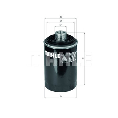Filtro olio MAHLE ORIGINAL OC 456