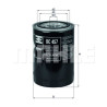 Filtro olio MAHLE ORIGINAL OC 457
