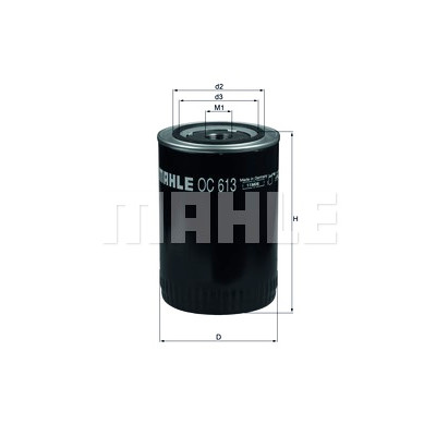 Filtro olio MAHLE ORIGINAL OC 613