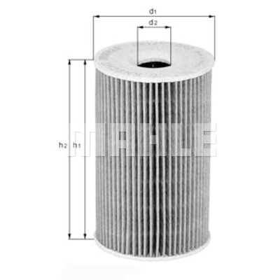 Filtro olio MAHLE ORIGINAL OX 203D