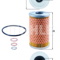 Filtro olio MAHLE ORIGINAL OX 34D