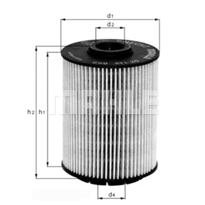 Filtro olio MAHLE ORIGINAL OX 356D
