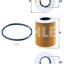 Filtro olio MAHLE ORIGINAL OX 369D