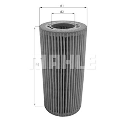 Filtro olio MAHLE ORIGINAL OX 381D