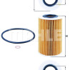 Filtro olio MAHLE ORIGINAL OX 436D