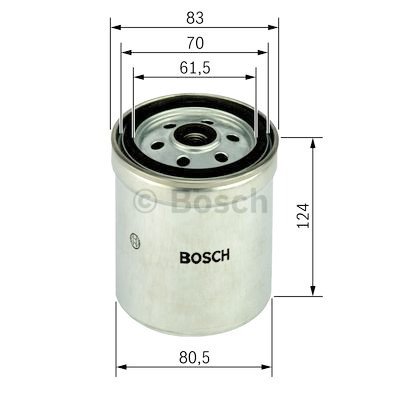 Filtro carburante BOSCH 1 457 434 050