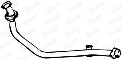 Tubo gas scarico