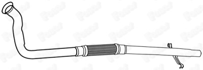 Tubo gas scarico