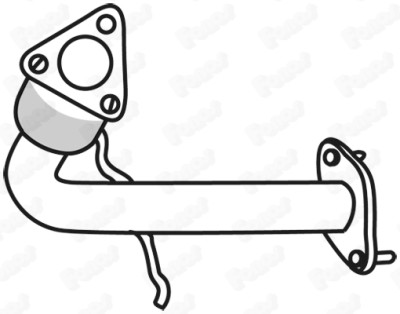 Tubo gas scarico