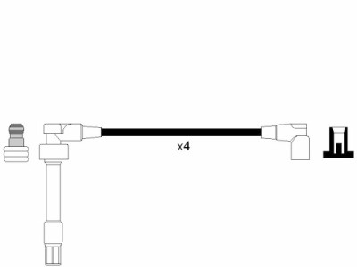 Kit cavi accensione NGK 0569