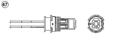 Sonda lambda NGK 1629
