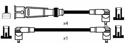 Kit cavi accensione NGK 7313