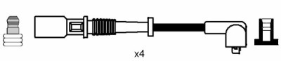 Set cavi di accensione NGK 8192