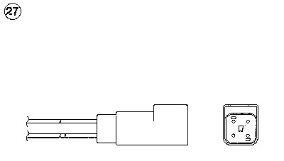 Sonda lambda NGK 91312
