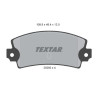 Pastiglie freno TEXTAR 2029301