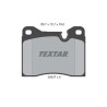 Pastiglie freno TEXTAR 2043702