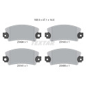 Pastiglie freno TEXTAR 20494 01