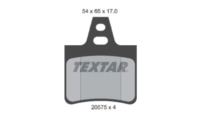 Pastiglie freno TEXTAR 2057511