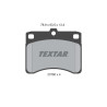 Pastiglie freno TEXTAR 2078001
