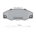 Pastiglie freno TEXTAR 2101602