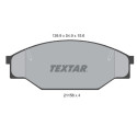 Pastiglie freno TEXTAR 2115801