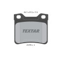 Pastiglie freno TEXTAR 2127803