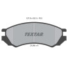 Pastiglie freno TEXTAR 2128002