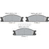 Pastiglie freno TEXTAR 2134702