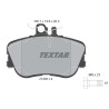 Pastiglie freno TEXTAR 2143905