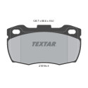Pastiglie freno TEXTAR 21519 01
