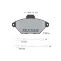 Pastiglie freno TEXTAR 21632 01