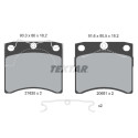 Pastiglie freno TEXTAR 2163501
