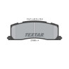 Pastiglie freno TEXTAR 21688 01