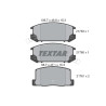 Pastiglie freno TEXTAR 2175901