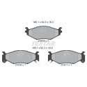 Pastiglie freno TEXTAR 21815 01