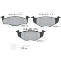 Pastiglie freno TEXTAR 2186801