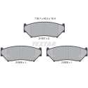 Pastiglie freno TEXTAR 2190701