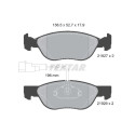 Pastiglie freno TEXTAR 2192901