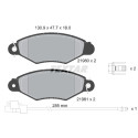Pastiglie freno TEXTAR 2198009