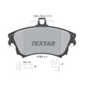 Pastiglie freno TEXTAR 2198302